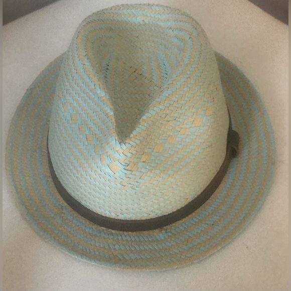 Gorgeous Pistil Straw/Leather Fedora - Picture 4 of 11